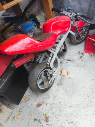 Piezas de minimoto despiece