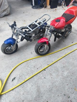 Piezas de minimoto despiece