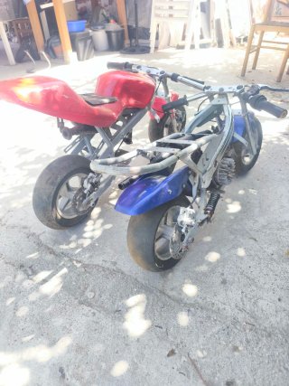 Piezas de minimoto despiece