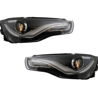 Faros delanteros para Audi A1 8X look Xenon