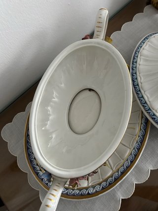 Sopera porcelana italiana Capri s. XX
