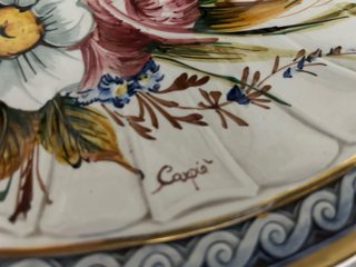 Sopera porcelana italiana Capri s. XX