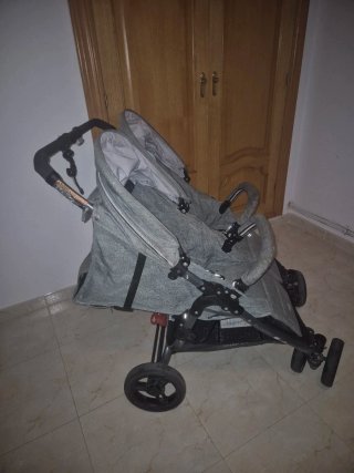 Carro Gemelar Valco Baby Snap Duo+ Capazo