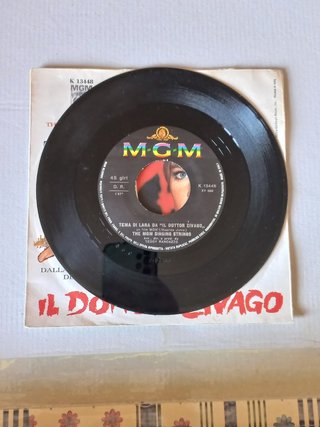 Tema di Lara Dottor Zivago 45 Giri