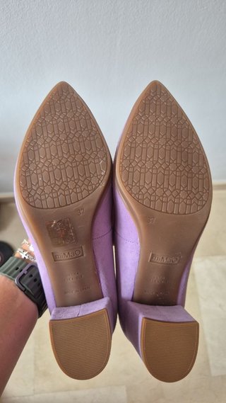 Zapatos de tacón morados