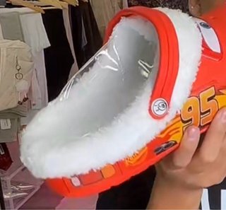 Crocs Talla 42-43 Rayo McQueen Forrado
