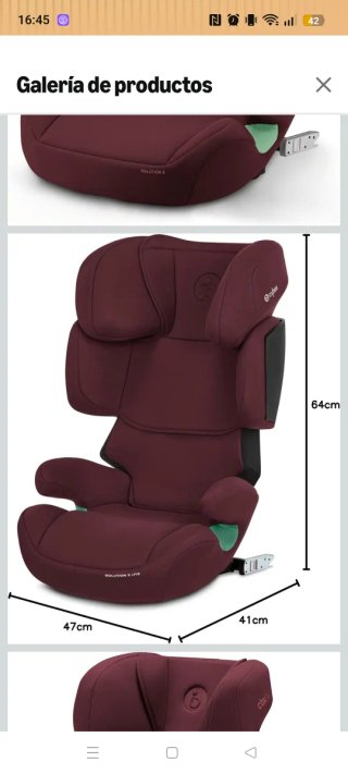 Silla de coche Cybex Solution Xi-fix