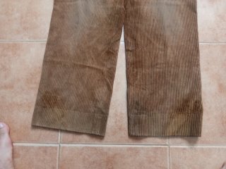 Pantalones pana marrones Pressman