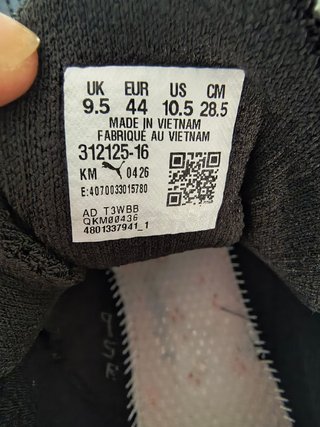 Scarpe Puma Nitro 2 Tg.44 Nere