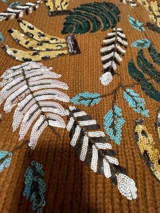Jersey Zara Lentejuelas Edición Limitada