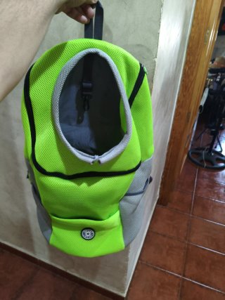 Mochila transportadora perro/gato