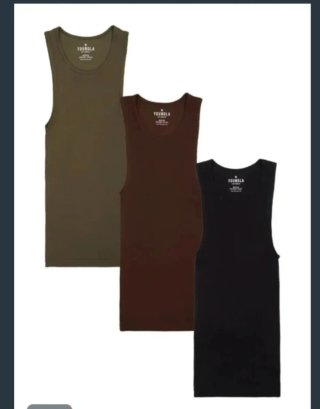 Pack 3 Camisetas Tirantes YOUNGLA
