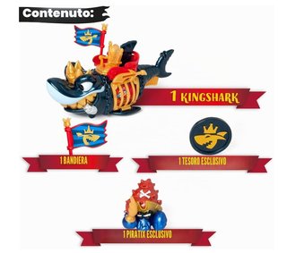 PIRATI Kraken Ship Barca Giocattolo Bambini