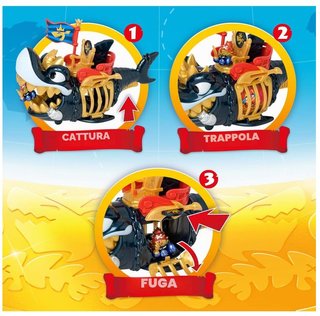 PIRATI Kraken Ship Barca Giocattolo Bambini