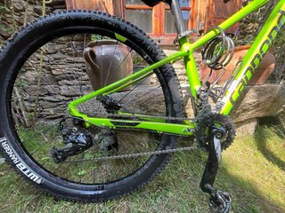 Bicicleta Montaña Cannondale Verde Talla XS