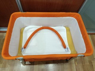 Cuna Babyhome Dream naranja