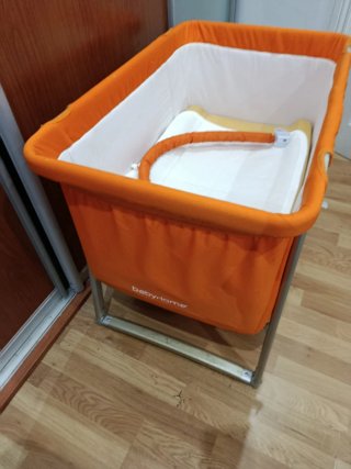 Cuna Babyhome Dream naranja