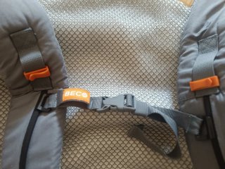 Mochila Porteo 9-27 kg Gris