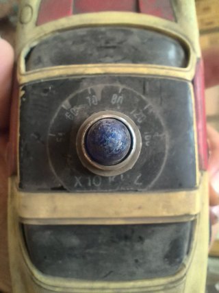 Coche policía antiguo años 60