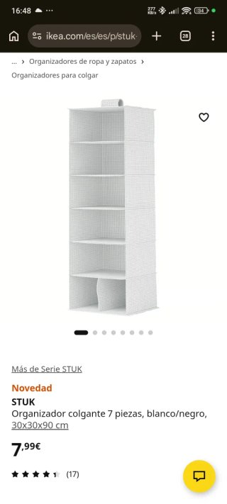 ⚠️ LEER DESCRIPCIÓN Organizador IKEA STUK 7