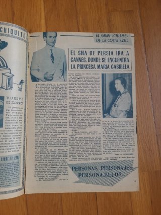 Revista vintage "Careta" n°278 julio de 1959