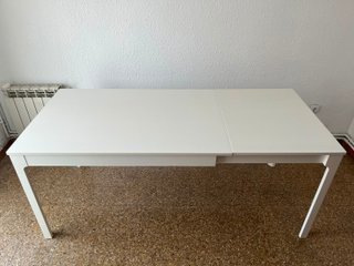 Mesa comedor extensible IKEA EKEDALEN blanca