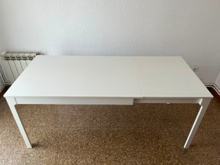 Mesa comedor extensible IKEA EKEDALEN blanca