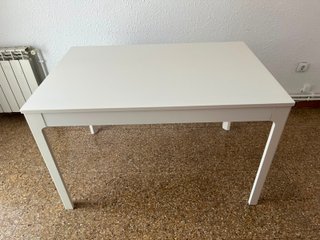 Mesa comedor extensible IKEA EKEDALEN blanca