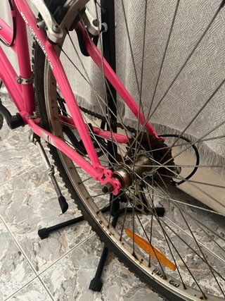 Bicicleta rosa MTB AGECE FAT 26”
