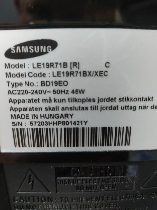 Samsung TFT 19 Monitor