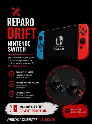 Reparar Drift Nintendo Switch