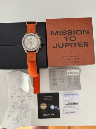 Swatch Omega Mission Jupiter Ed. Limitada