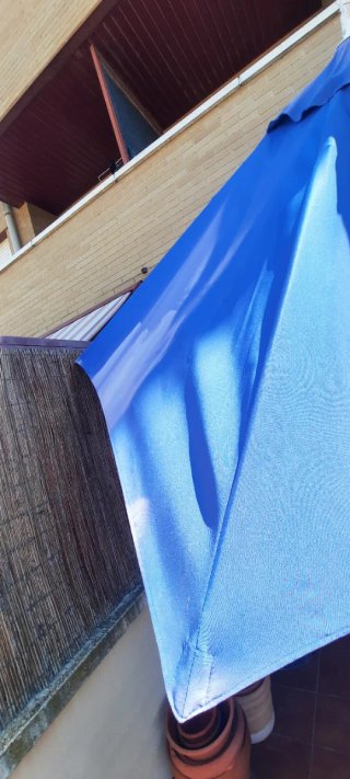 Sombrilla Parasol Grande Azul