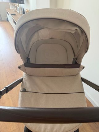 Inglesina Aptica beige. Capazo+silla, muy cuidado