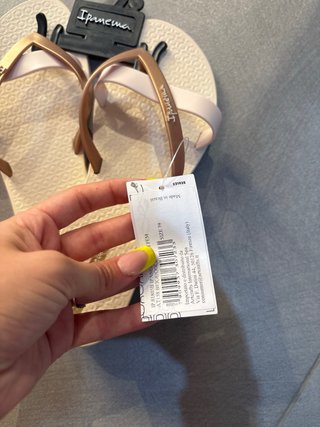 Ipanema infradito beige/oro tg 39