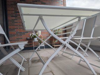 Conjunto Mesa y Sillas Terraza