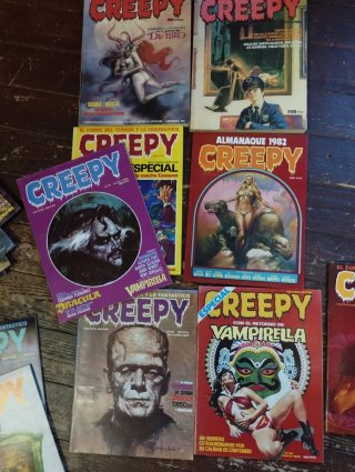 Lote Coleccionista 550+ Cómics Terror/Ciencia Ficc