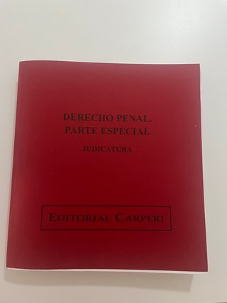 Manuales Carperi Judicaturas