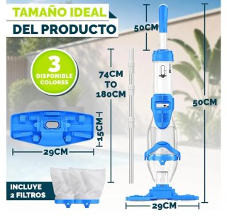 Aspirador Piscina Tillvex Inalámbrico