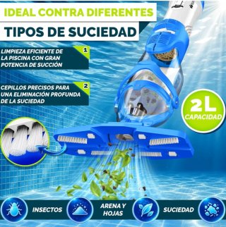 Aspirador Piscina Tillvex Inalámbrico
