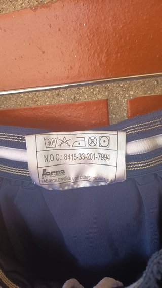 Pantalón corto deportivo ET Fecsa azul