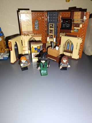 LEGO Harry Potter Momento Hogwarts Transformación