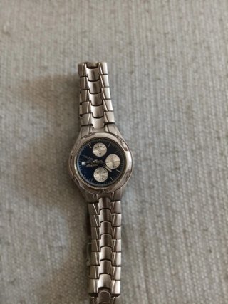 Reloj JZ Cronógrafo Acero Azul