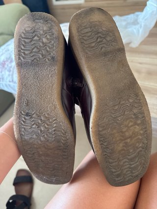 Botines Marrones burdeos