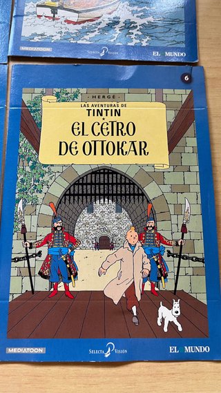 Pack 5 DVD Las Aventuras de Tintin