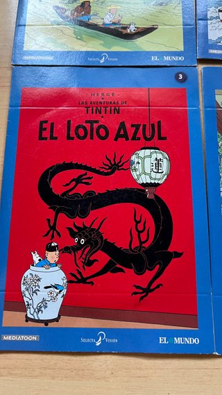 Pack 5 DVD Las Aventuras de Tintin