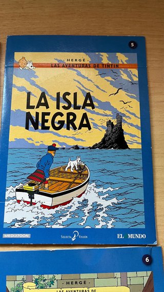 Pack 5 DVD Las Aventuras de Tintin