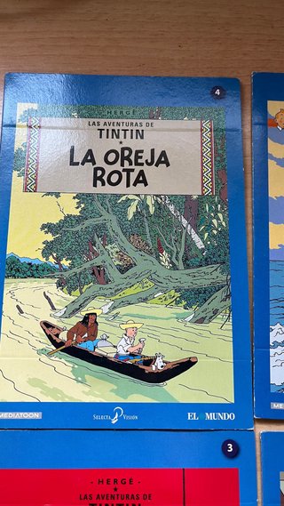 Pack 5 DVD Las Aventuras de Tintin