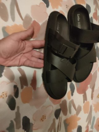 Sandalias Lois Hombre Negras
