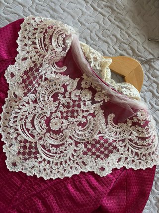 Corpiño Fallera Rosa y Beige